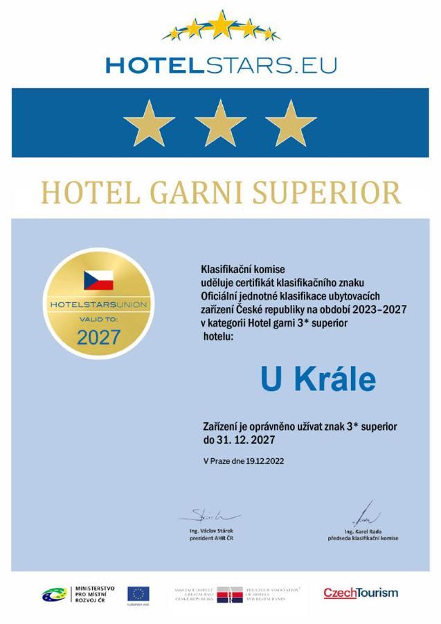 Hotel U Krale Jicin Ngoại thất bức ảnh